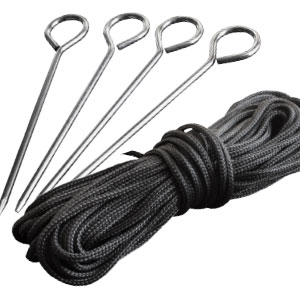 Tiedown Ropes & Pegs