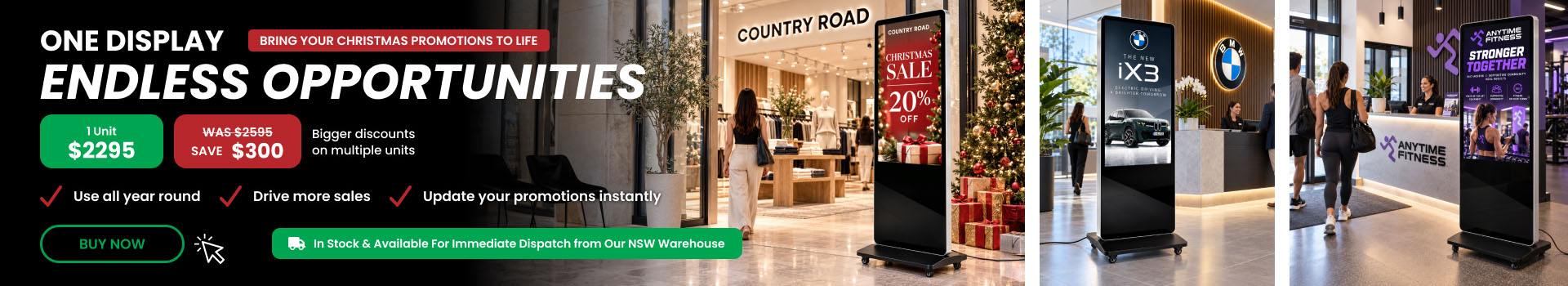 49" Digital Display
