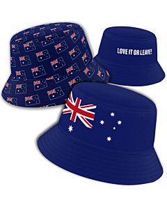 Reversible Australia Flag Bucket Hats
