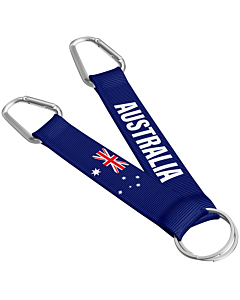 Australian Flag Carabiner Lanyard