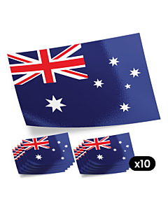 Australian Flag Stickers