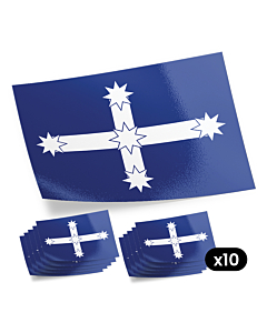 Eureka Flag Stickers