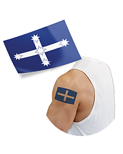 Eureka Flag Temporary Tattoos