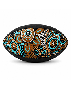 9 Inch "50 Years In Motion" Rugby Ball