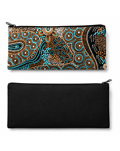 "50 Years In Motion" Calico Pencil Case