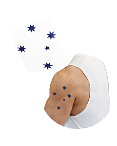 Southern Cross Temporary Tattoos