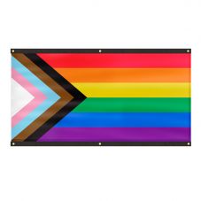 Premium LGBTQ+ Progress Flag