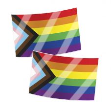 LGBTQ+ Progress Flag Stickers
