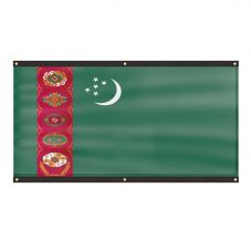 Premium Turkmenistan Flag