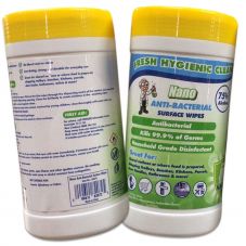100 Pack Anti-Bacterial Wipes