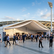 15x25m Semi Permanent Tent