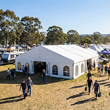 18x20m Curve Top Tent