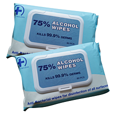 80 Pack Anti-Bacterial Wipes