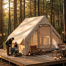 A Shape Inflatable Camping (Glamping) Tents