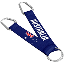 Australian Flag Carabiner Lanyard