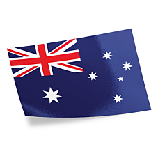 Australian Flag Stickers