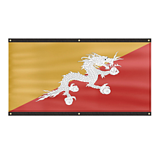 Premium Bhutan Flag