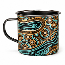 "50 Years In Motion" Metal Camp Mug