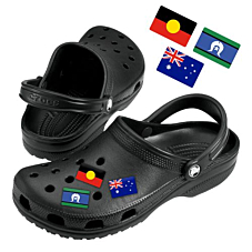Flags Of Australia Croc Charms