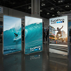 Custom Collapsible SEG Light Box Display