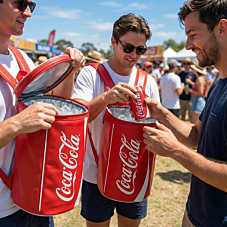 Custom Energy Cooler Backpack