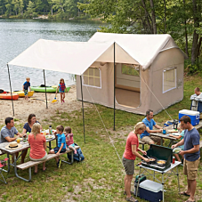 House Style Inflatable Camping Tents