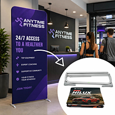 Instant Foldable Tension Fabric Display