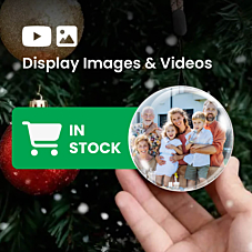 Keepsake Video Ornament - In Stock