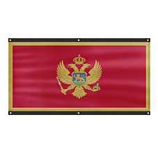 Premium Montenegro Flag