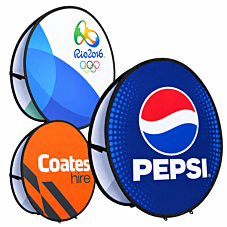 Round Pop Up Banners