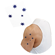 Southern Cross Temporary Tattoos