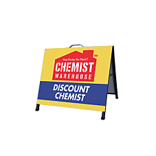 Small Steel A Frame Sign 