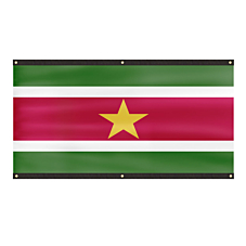 Premium Suriname Flag
