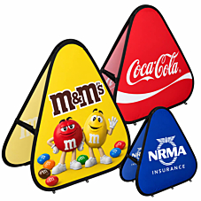 Triangle Pop Up Banners