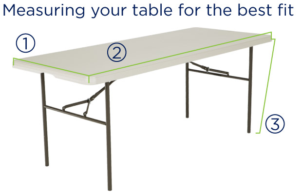 Table cloth dimensions